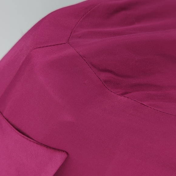 NEW Zara Satin Twist Shirtdress Pink M retro preppy Business casual barbiecore - Picture 11 of 14